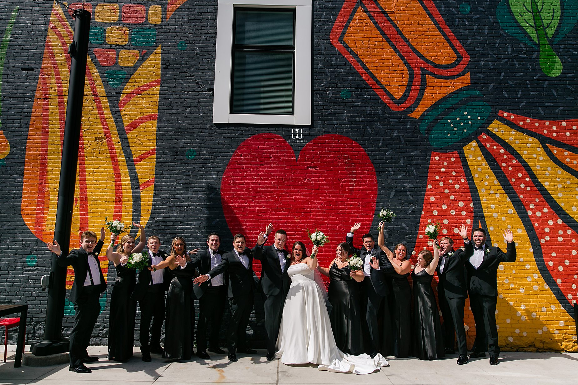 salt city market mural. Syracuse wedding photographers