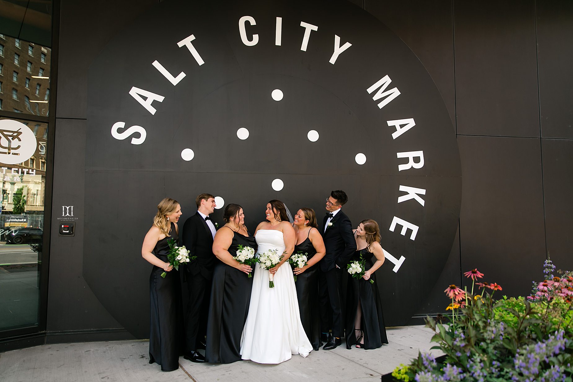 Syracuse wedding photographers at salt city market