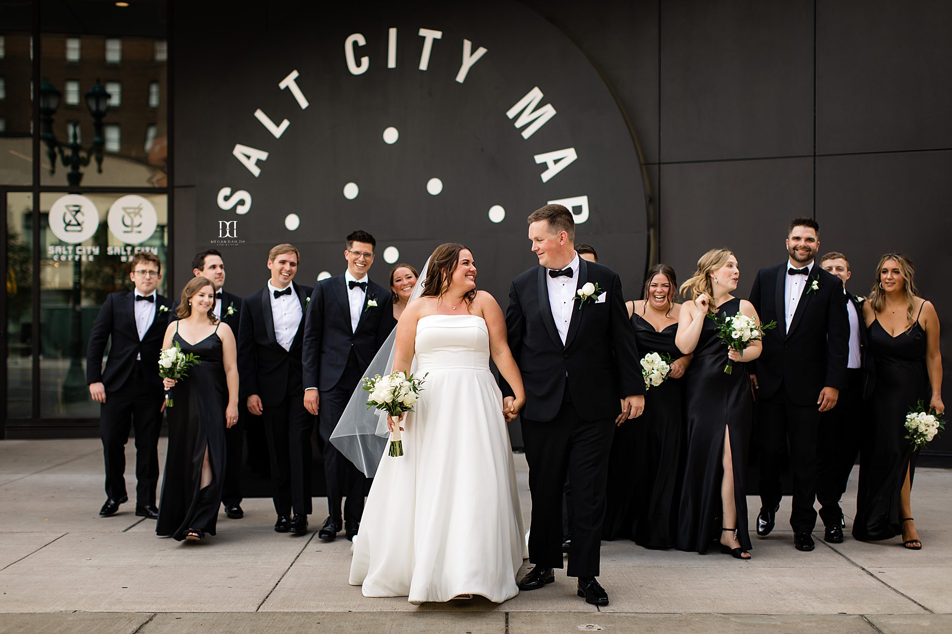 Syracuse wedding photographers at salt city market