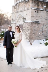 rochester winter wedding