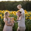 Sunflower Family Photos in Rochester • Morgan Family